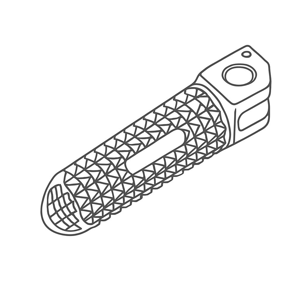 Repose-pied arrière gauche